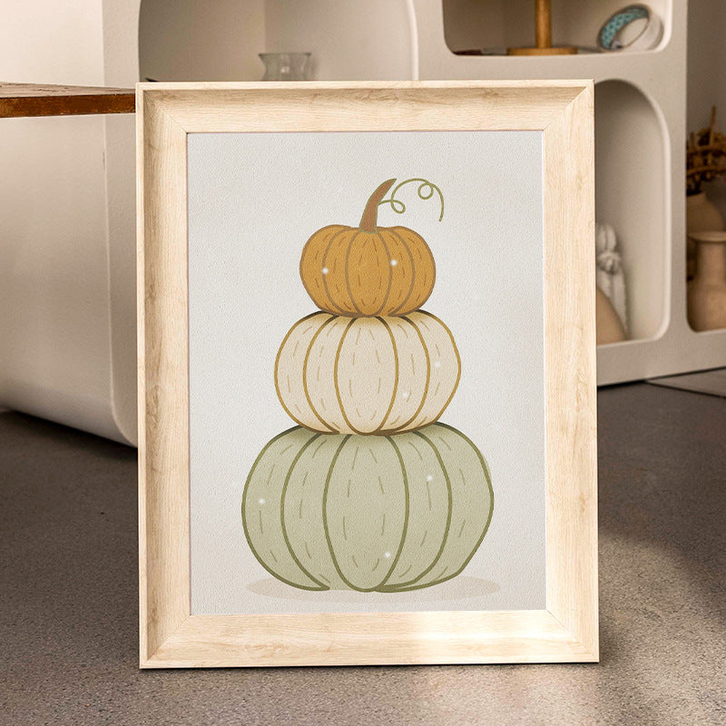 Decorative Pumpkin Artwork Frame