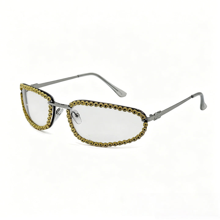 Ladies fashionable sunglasses with sparkling stone embellishment Kalsten