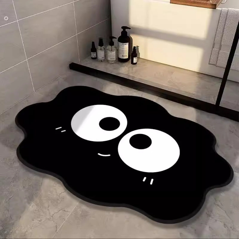 Cute Cartoon-Themed Bath Mat