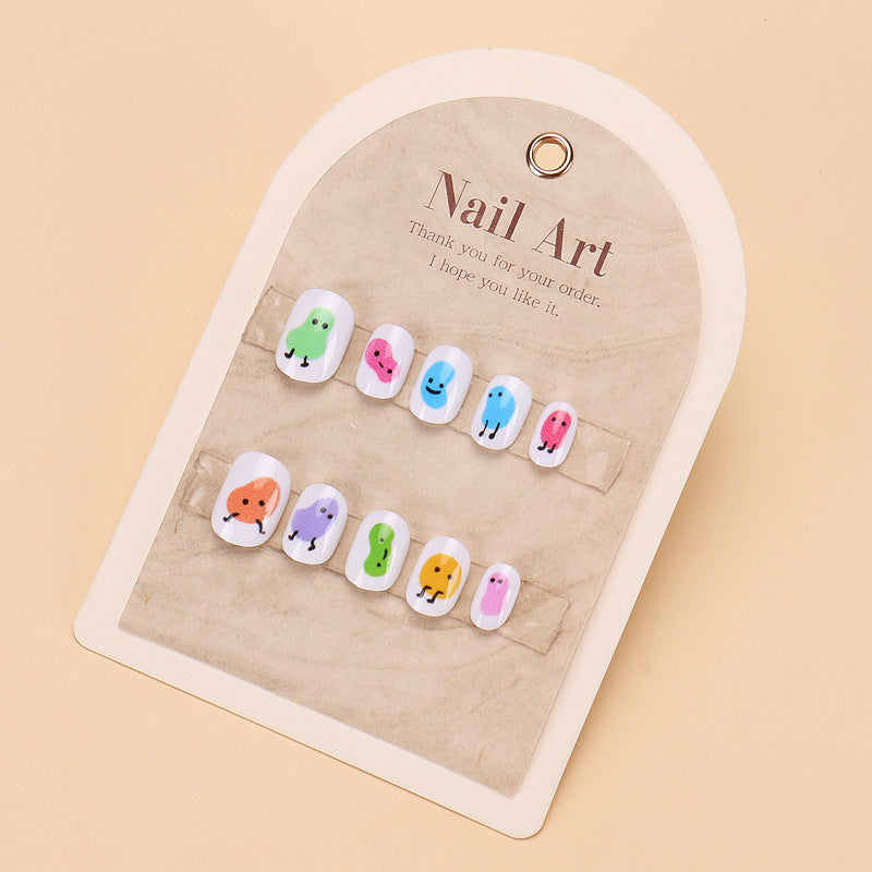 Fun Cartoon-Themed Press-On Nail Set Kalsten