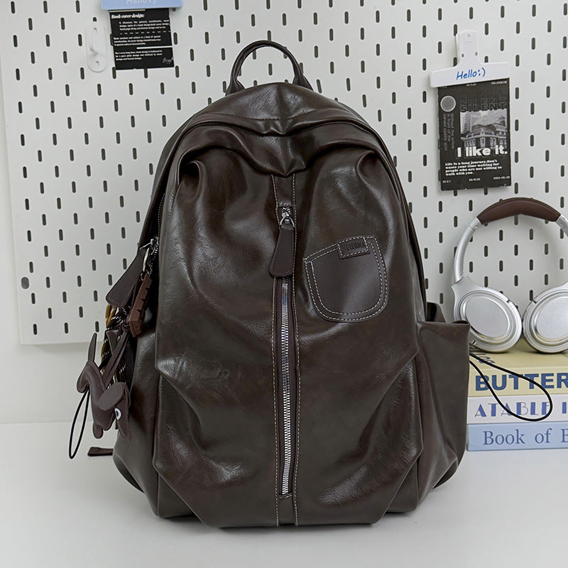 Elegant Leather Backpack Kalsten