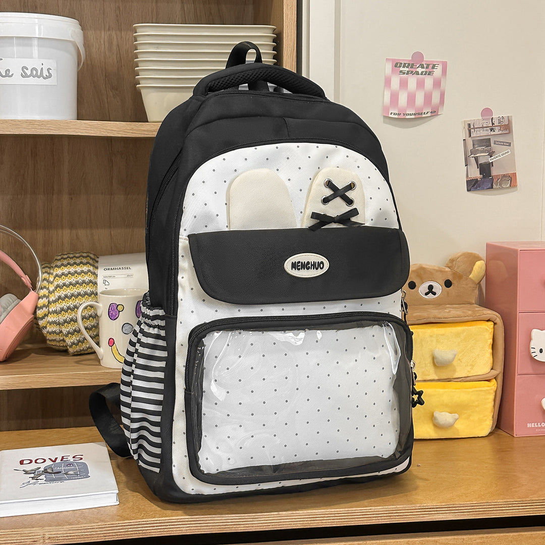 Cute Bunny-Ear Design Backpack Kalsten