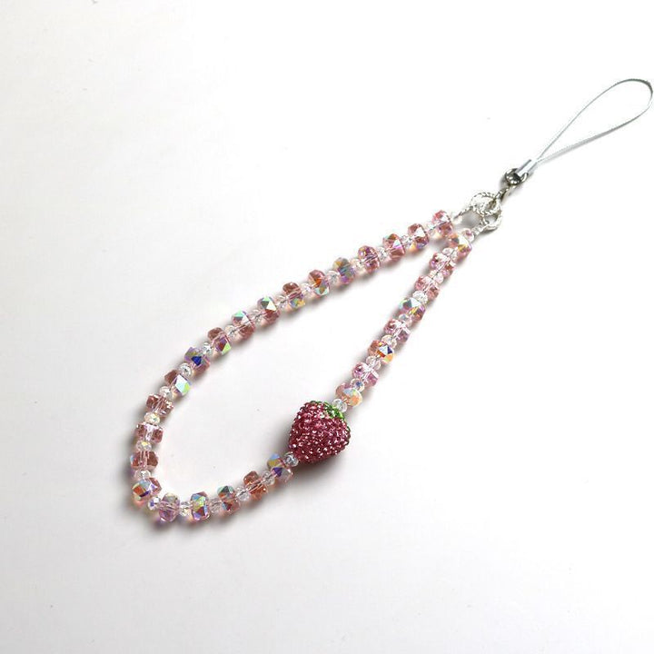 Crystal Beaded Charm Phone Strap Kalsten