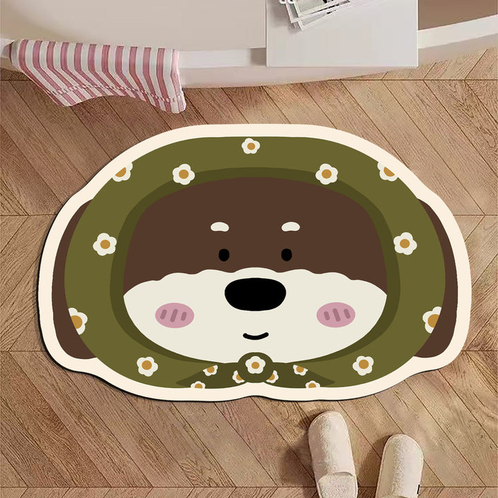 Panda-Themed Charming Bath Mat