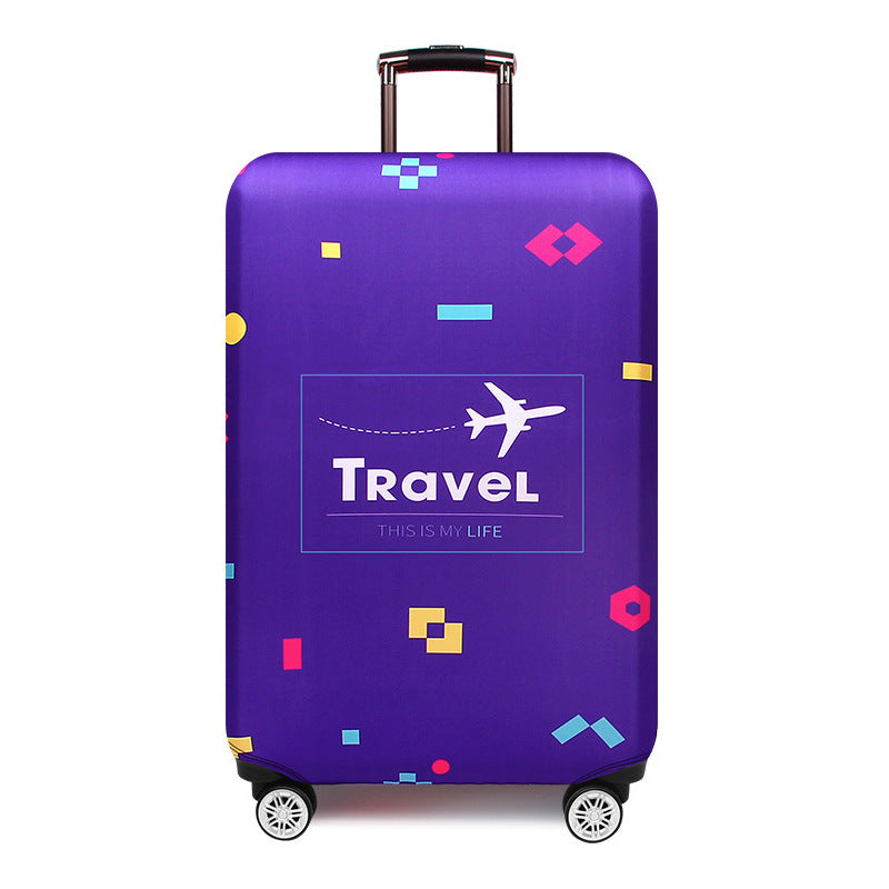 Women's Hard Shell Travel Suitcase with Creative Fish Design Kalsten