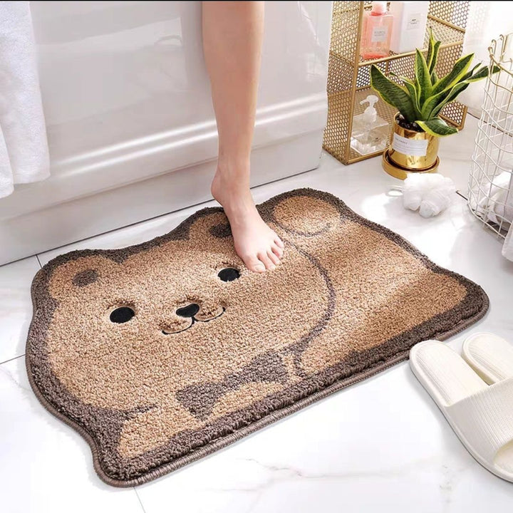 Whale-Themed Bathroom Mat