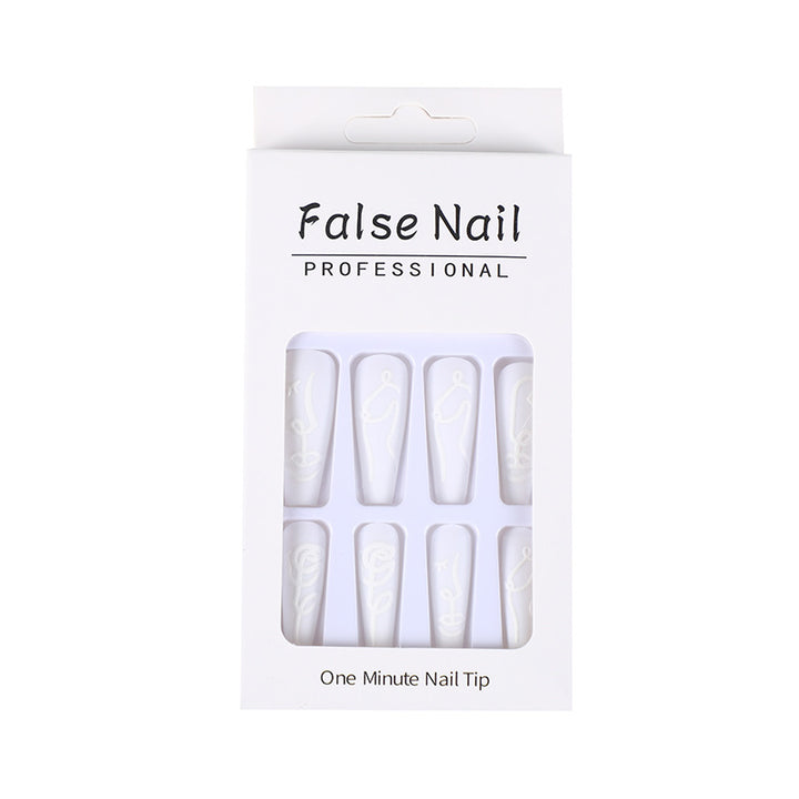 Glossy Design Artificial Nails Kalsten