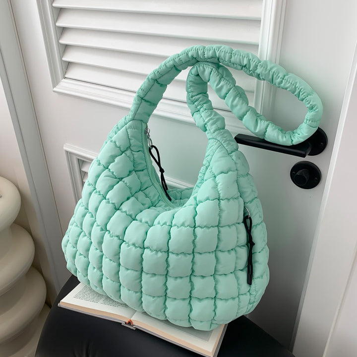 Quilted Casual Hobo Bag
