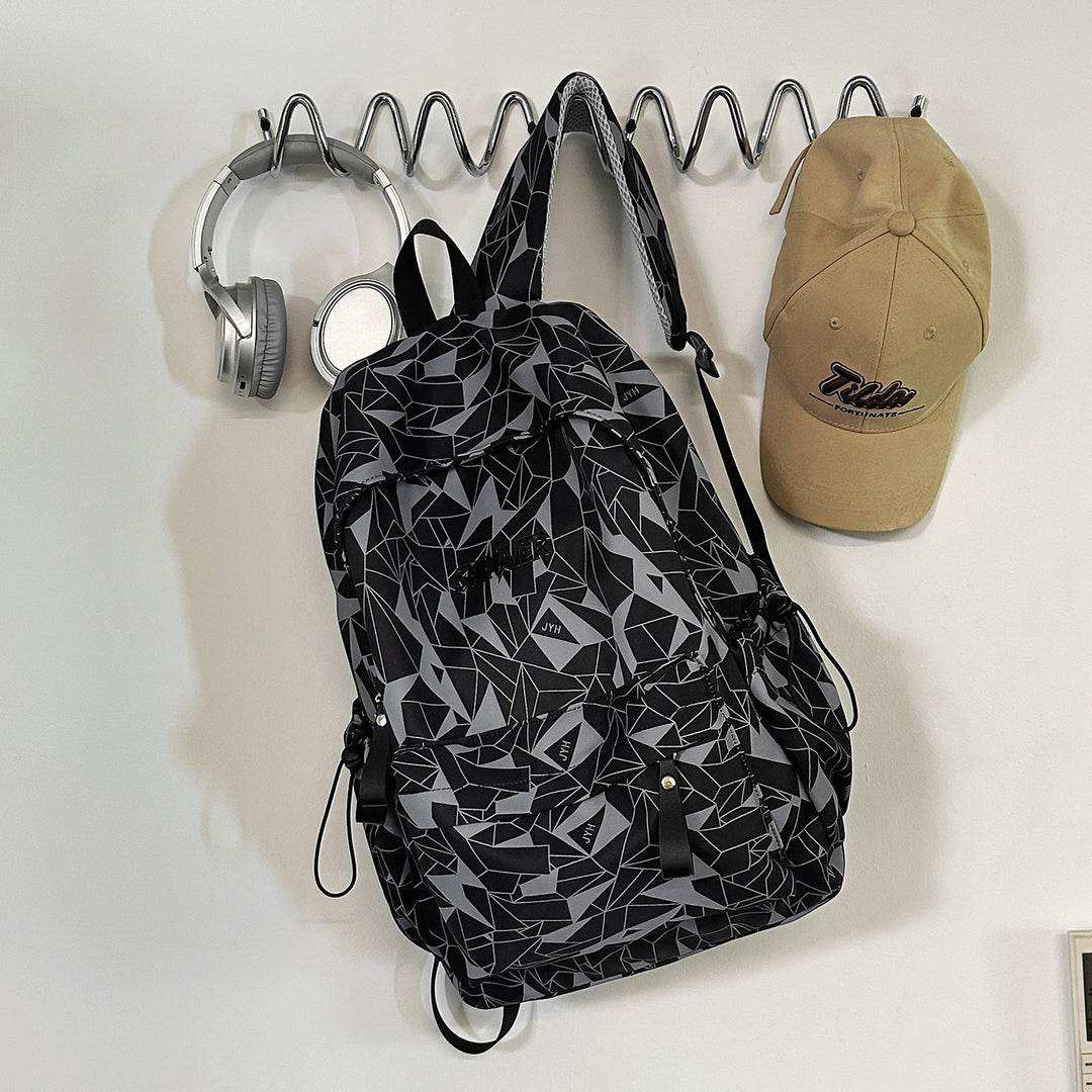 Geometric Pattern Casual Backpack Kalsten