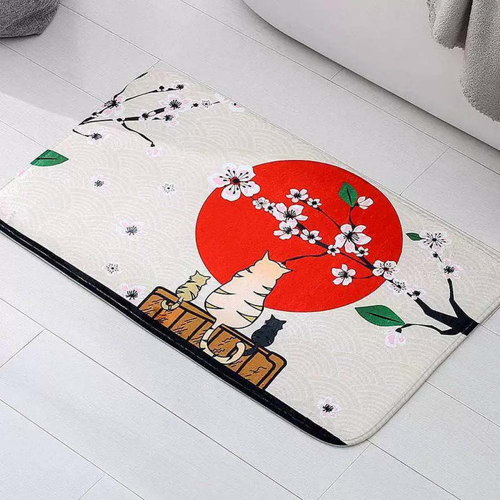 Stylish Motivational Quote Bath Mat