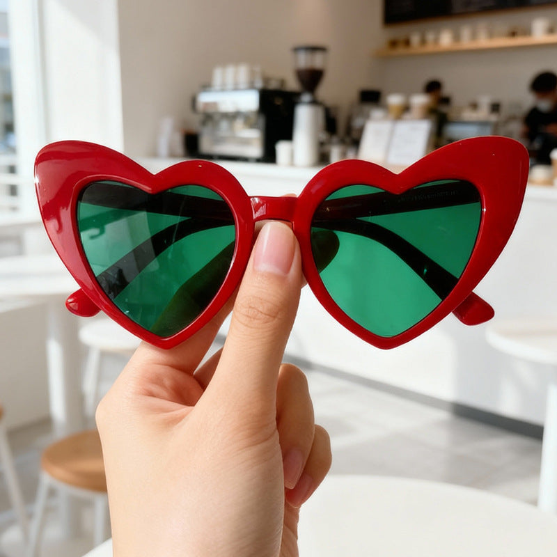 Vintage Heart-Frame Sunglasses Kalsten
