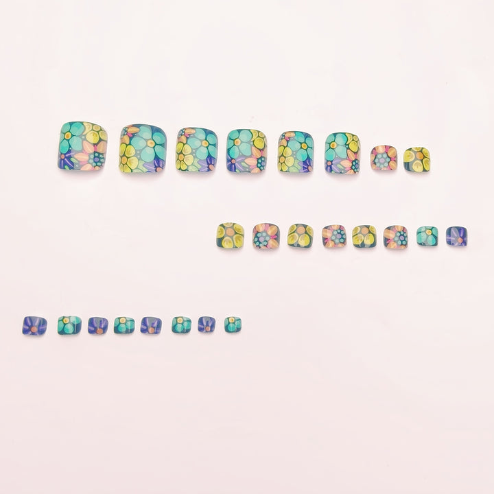 Decorative Floral Nail Art Kalsten