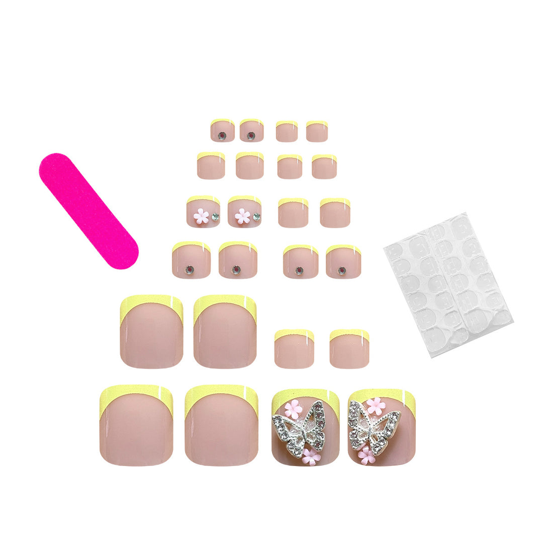 Glamorous and artistic stiletto false nails Kalsten