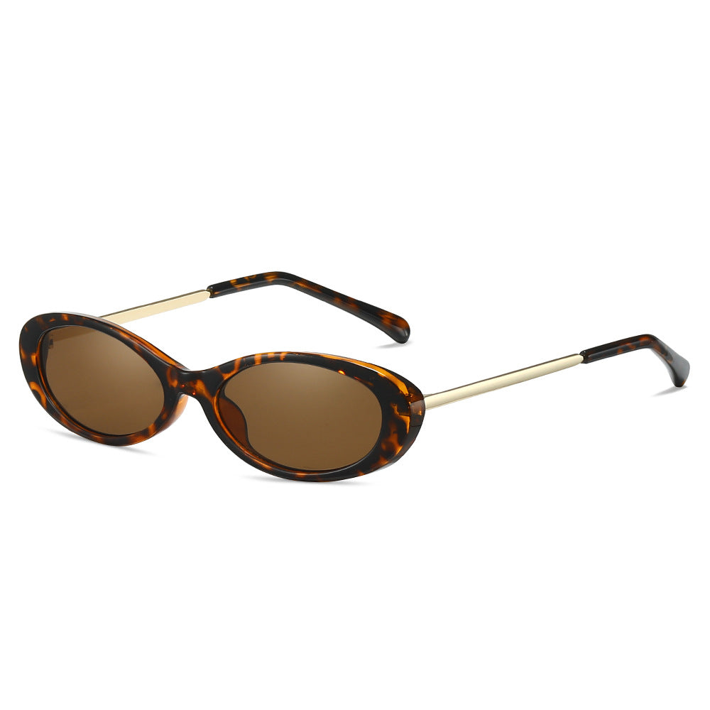Retro-Inspired Oval Frame Sunglasses Kalsten