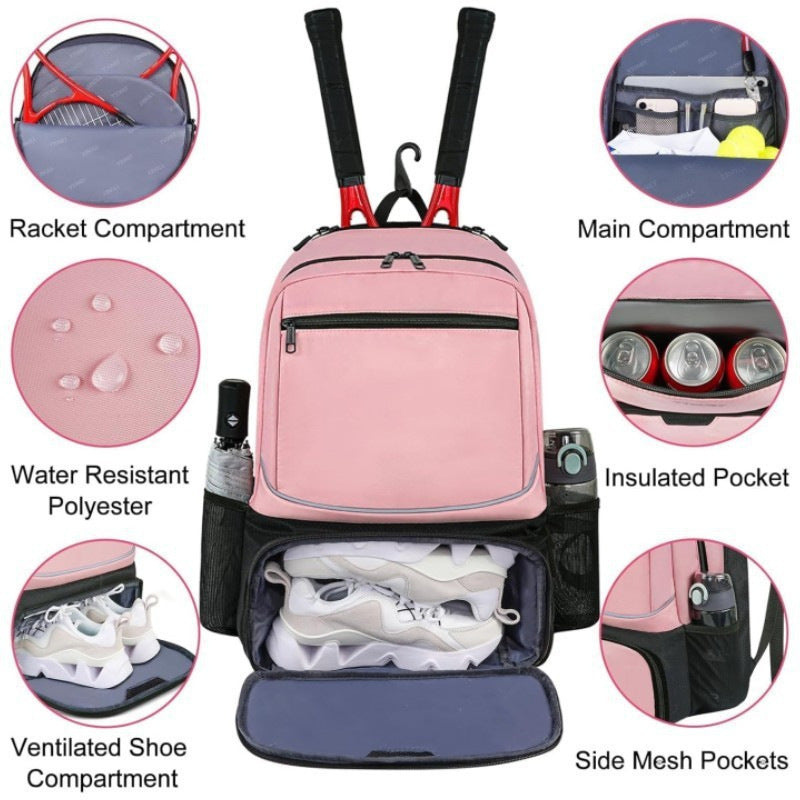 Tennis Equipment Storage Backpack Kalsten