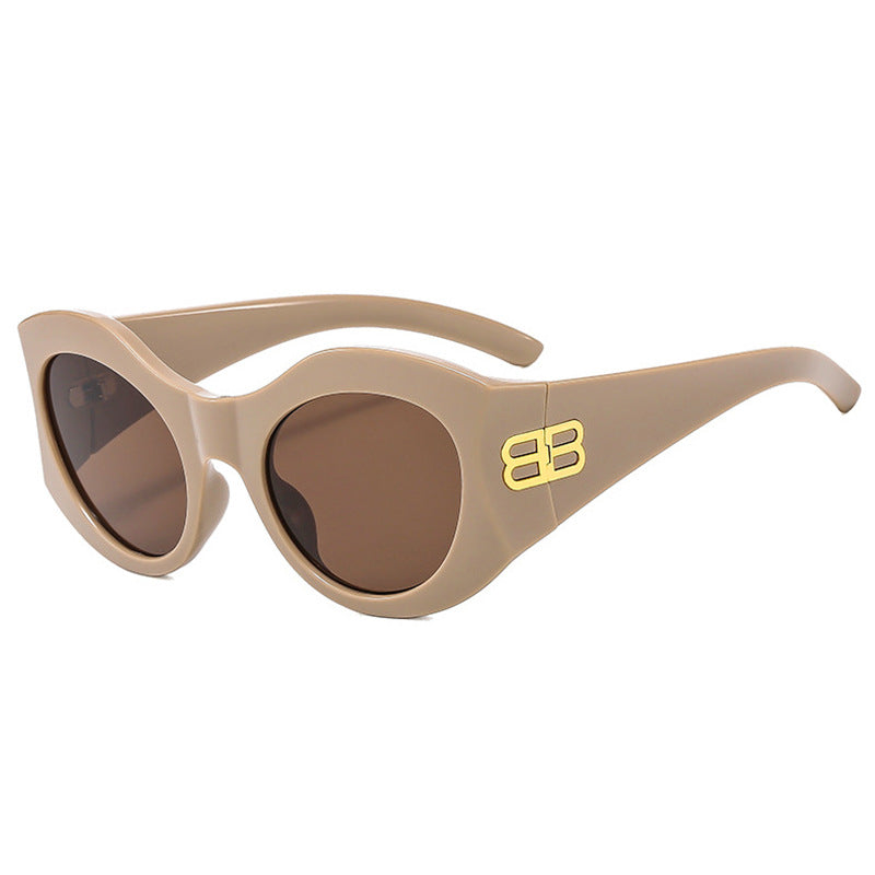Women's Designer Cat-Eye Sunglasses with Elegant Profile and UV Protection Kalsten