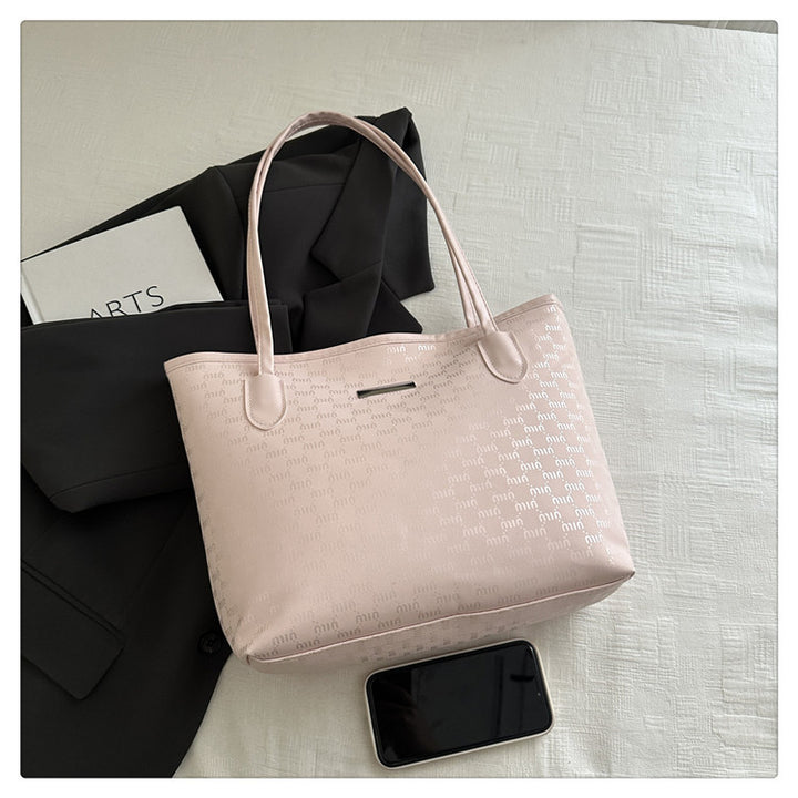 Elegant Textured Tote Bag Kalsten