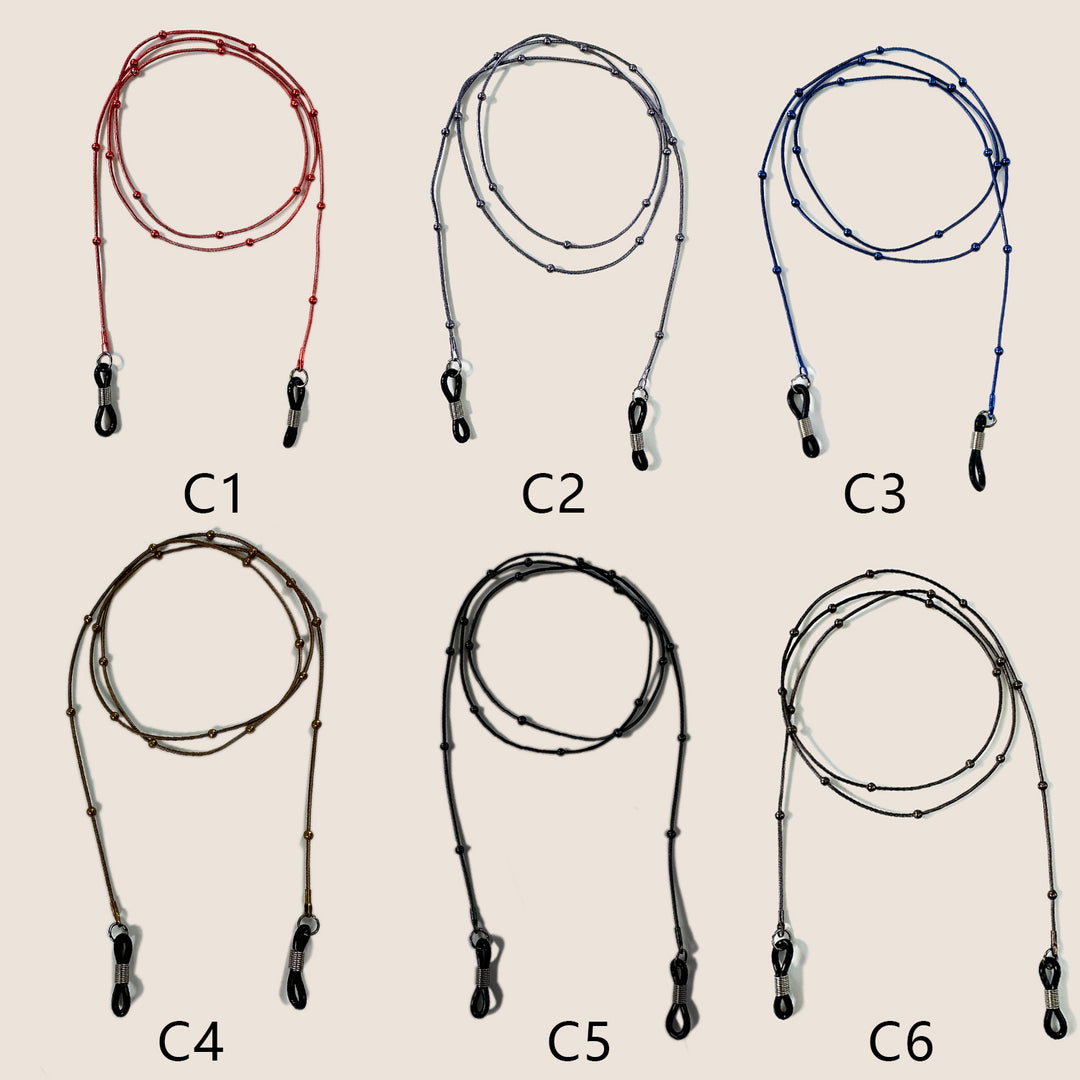 Lightweight Beaded Eyewear Retainer Kalsten