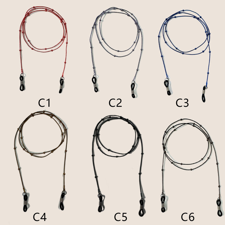 Lightweight Beaded Eyewear Retainer Kalsten