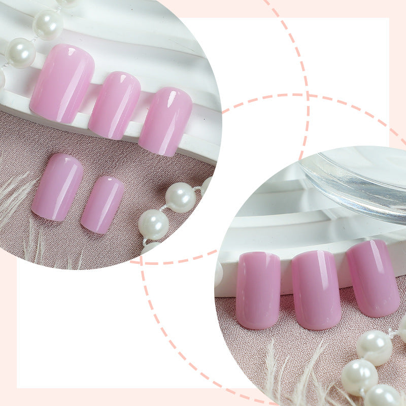 Press-On Nail Set with Smooth Gloss Finish Kalsten