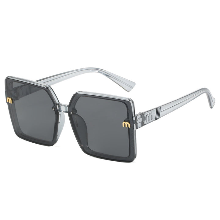 Women's stylish square sunglasses with mirrored gradient Kalsten
