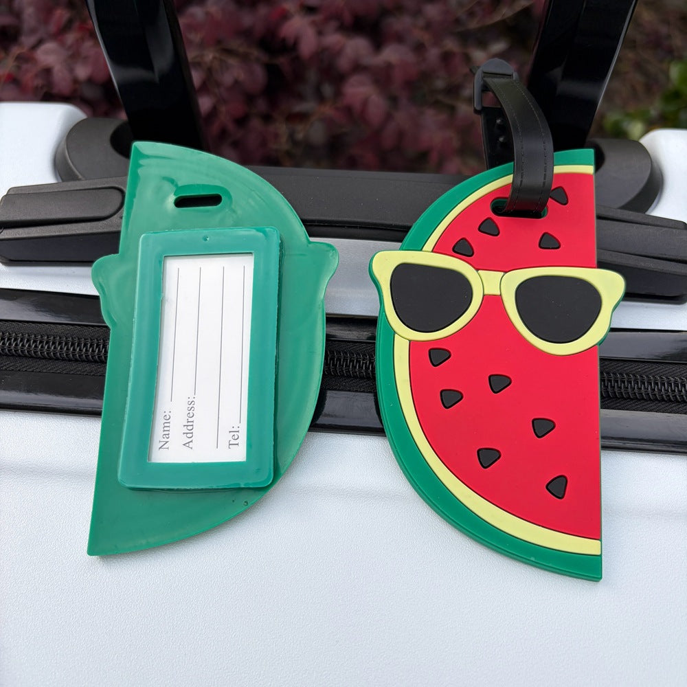 Watermelon-Themed Luggage Tag Kalsten