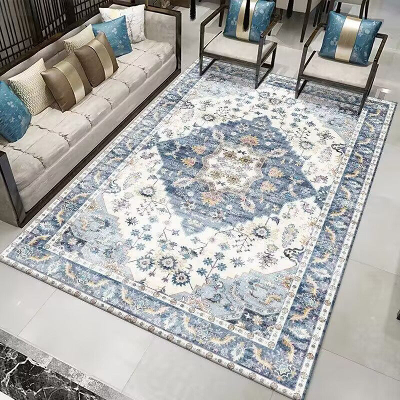 Abstract Wave Design Area Rug for Home