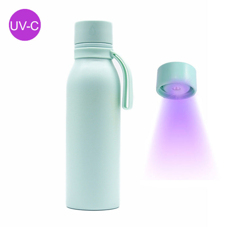 Women's UV Disinfection Water Bottle with LED Display and USB Port Kalsten