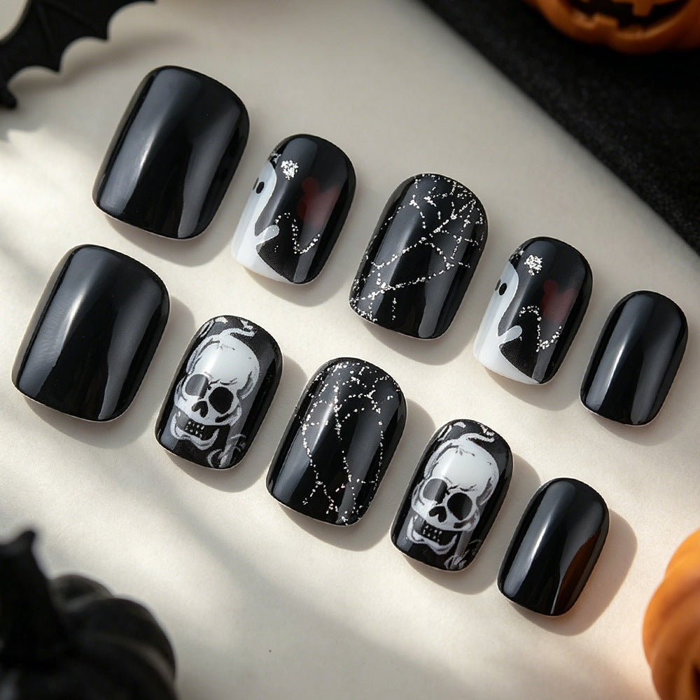 Halloween-Themed Press-On Nail Art Set Kalsten 1787542718