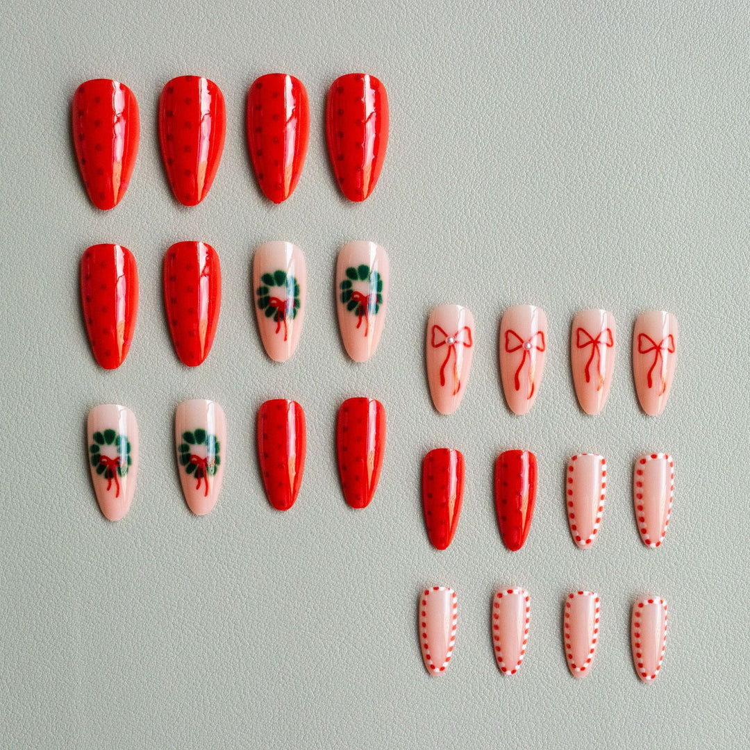 Festive Holiday Nail Art Set  1790957893