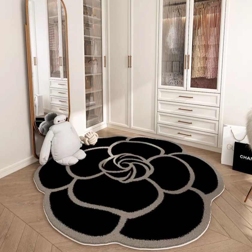 Floral Shaped Area Rug Kalsten