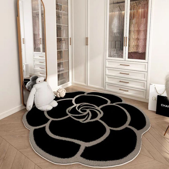 Floral Shaped Area Rug Kalsten