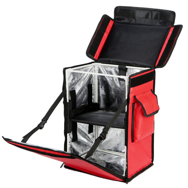 Unisex Insulated Food Transport Box with Side Storage Compartment Kalsten