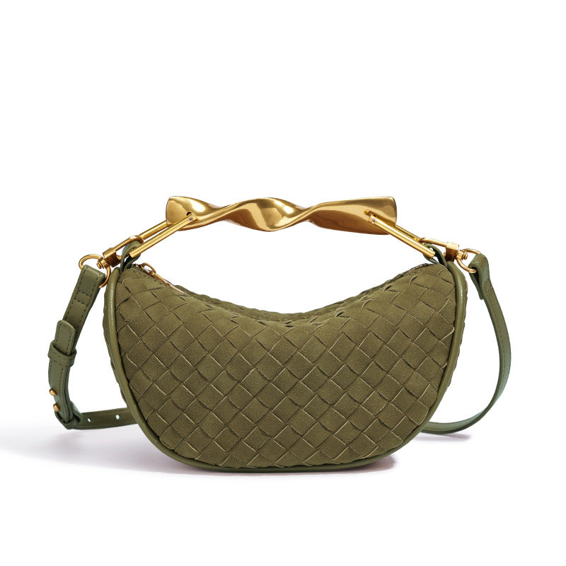 Sculpted Handle Mini Handbag Kalsten