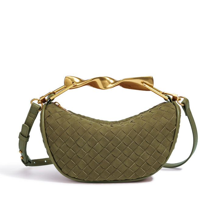 Sculpted Handle Mini Handbag Kalsten