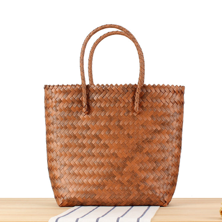 Braided shopping and beach bag Kalsten