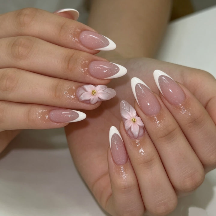 Floral 3D Nail Art Tips Kalsten