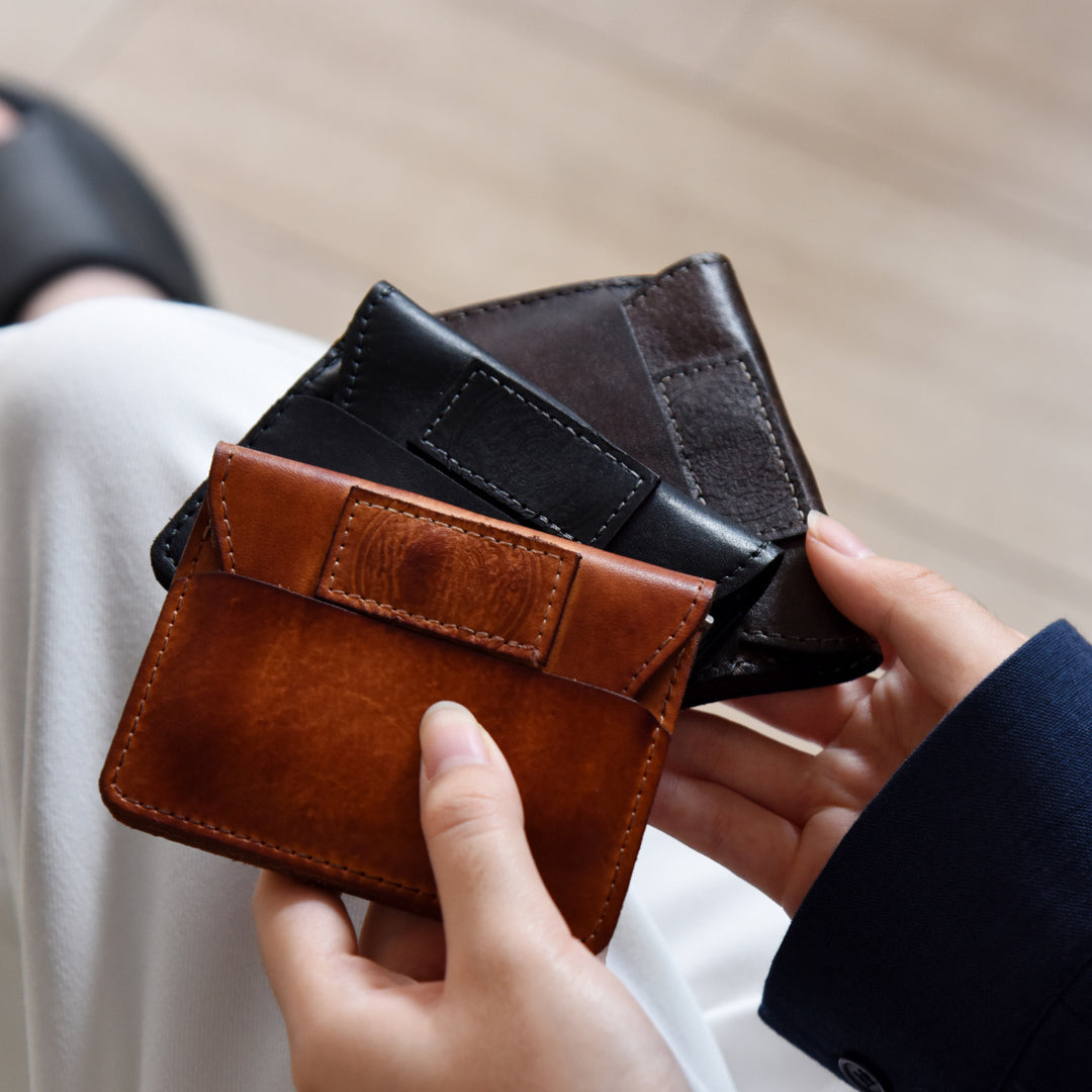 Premium Leather Cardholder Wallet