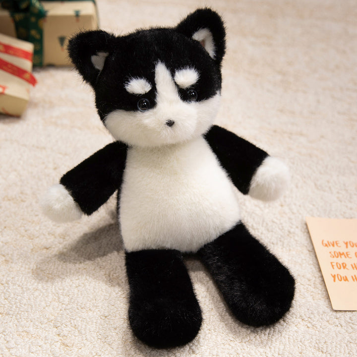 Classic Retro-Style Plush Bear Comforter with Round Snout & Contrasting Paw Tips Kalsten