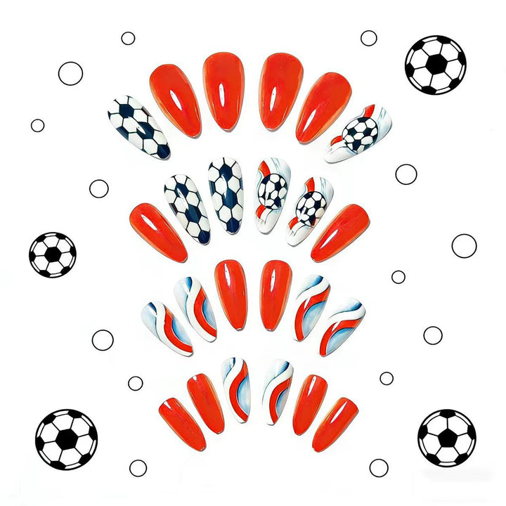 Artificials Nails in Creative Soccer Design Kalsten