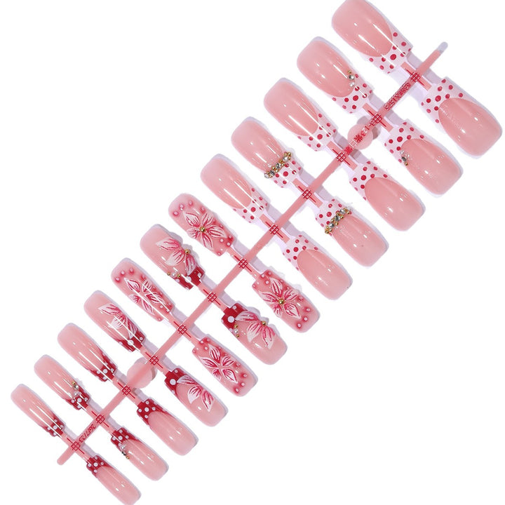 Decorative Floral Nail Art Extensions Kalsten