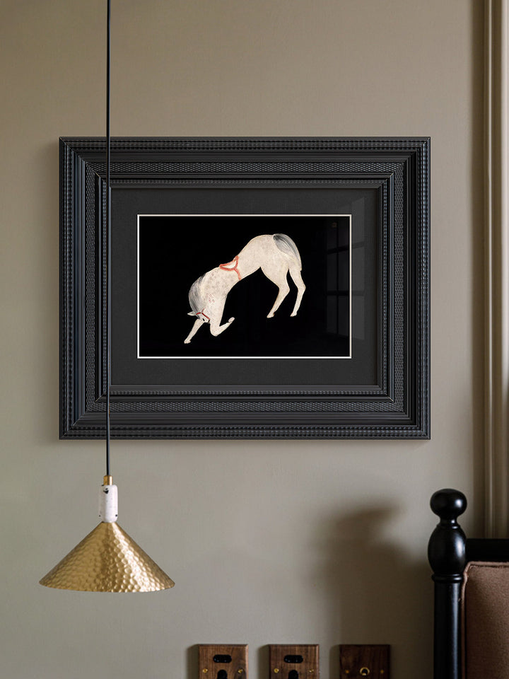Framed Equestrian Art Print