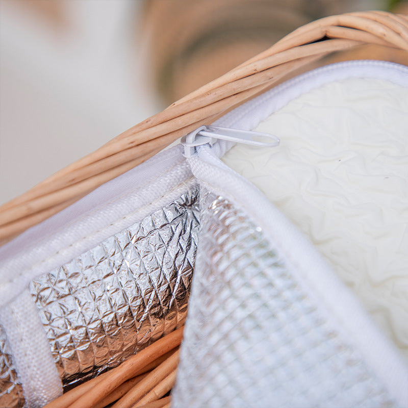 Textured Woven Storage Bin Kalsten