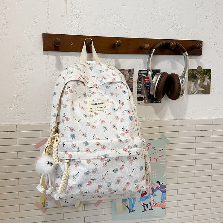Floral Embellished Backpack Kalsten