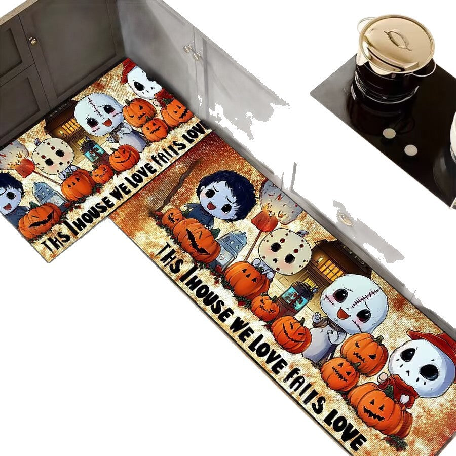 Halloween Themed Kitchen Comfort Mat