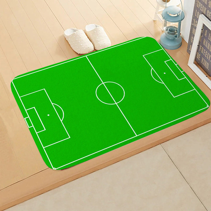 Football-Themed Indoor Mat