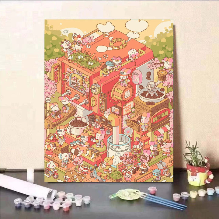 Scenic Landscape Paint by Numbers Kit Kalsten