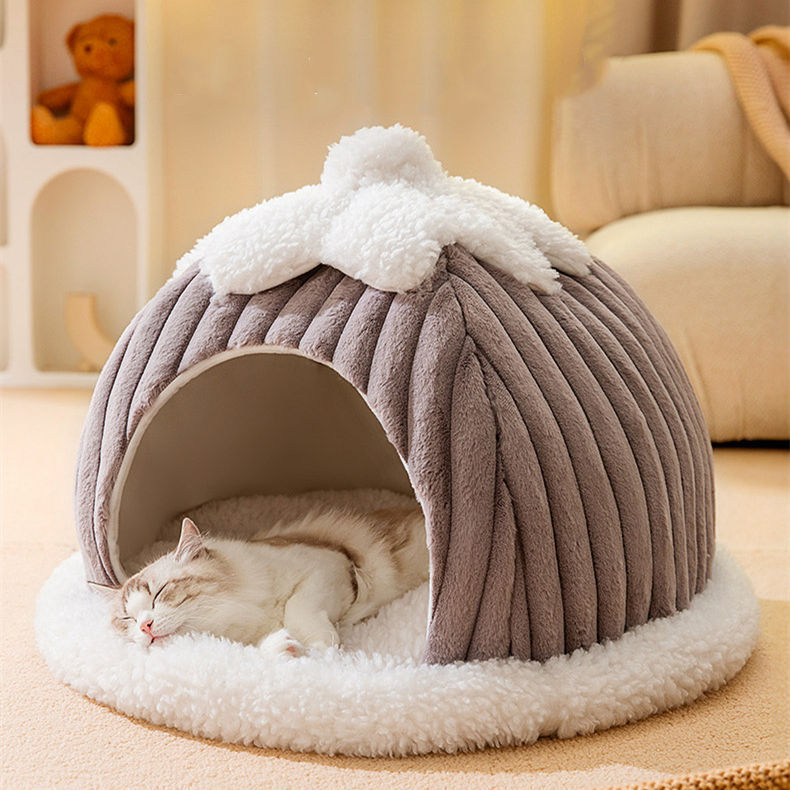 Cozy Plush Dog Bed