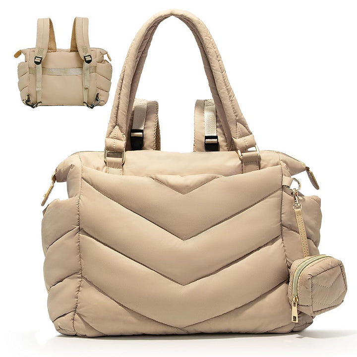 Padded shoulder bag with versatile carrying system Kalsten