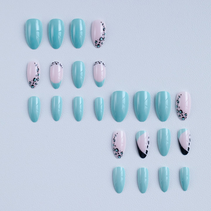 Artistic Multi-Patterned Nail Art